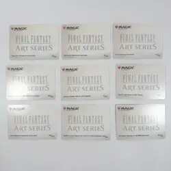 Magic: The Gathering - Final Fantasy Art Card Series 13 Card Lot - NM - Image 2