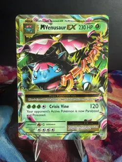 M Venusaur EX 2/108 XY Evolutions Ultra Rare Holo Pokemon TCG Card - Image 3