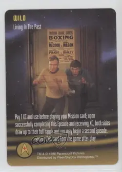 1996 Star Trek - The Card Game Wild Living In The Past - Image 1