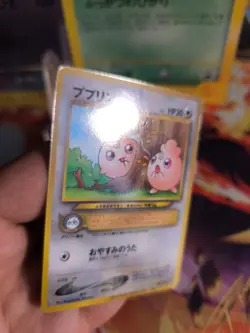 Pokemon Karte Card Fluffeluff Igglypuff Movie Promos 2000 Gloss Wotc japanese NM - Image 2