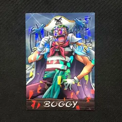 S0701 Buggy 83 Holo Japanese One Piece Ensky Collection Card Super Rare - Image 1