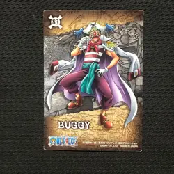 S0701 Buggy 83 Holo Japanese One Piece Ensky Collection Card Super Rare - Image 2