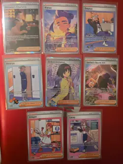 Authentic pokemon cards, double rare trainer cards, mint condition Pokemon - Image 1