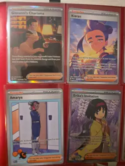 Authentic pokemon cards, double rare trainer cards, mint condition Pokemon - Image 2