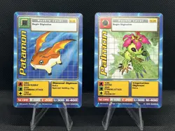 1999 Vintage Bandai Digimon TCG (7) Card Lot w/ 1st Editions - Image 4