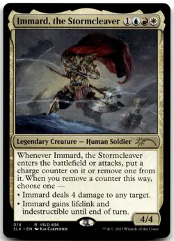 MTG Immard, the Stormcleaver R SLX Cards 14 LP - Image 1