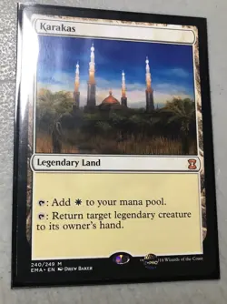 MTG Karakas Eternal Masters EMA #240 Non-Foil NM Magic Card - Image 1