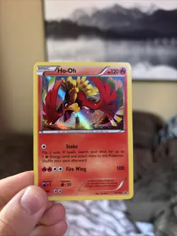 Ho-Oh XY153 Holo Promo Card LP - Image 1