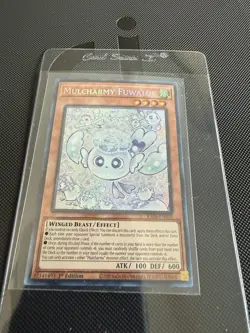 Yu-Gi-Oh! TCG Mulcharmy Fuwalos Secret Rare Card RA04-EN050 Quarter Stampede - Image 1