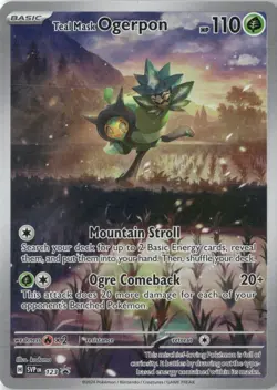 Teal Mask Ogerpon Promo SV: Scarlet & Violet Promo Cards 123 NM - Image 1