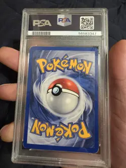 Pokemon 2000 Gym Heroes Lt. Surge's Fearow Holo Card #7/132 PSA 7 - Image 3