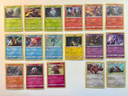 Pokemon Detective Pikachu Cards Lot Of 17 NM - Near Complete Set (missing Ditto) - Image 1