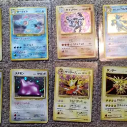 Pokemon Vintage Japanese Holo Card Lot Arcanine Nidoking Typhlosion Chansey - Image 2