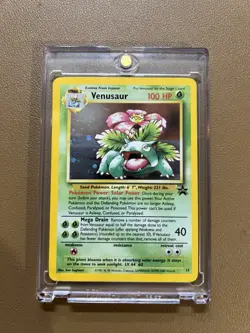 VENUSAUR Pokemon Black Star Promo Edition Holo #13 Rare Foil Card - EXC / NM - Image 1