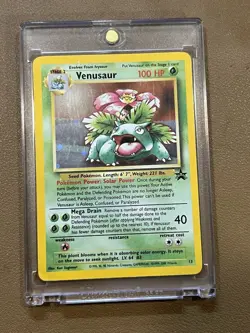 VENUSAUR Pokemon Black Star Promo Edition Holo #13 Rare Foil Card - EXC / NM - Image 4