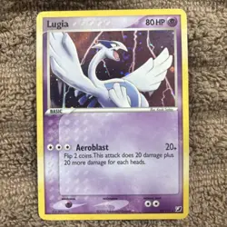 Pokemon TCG Lugia Trading Card Holo, 29/115 LP SWIRL - Image 1