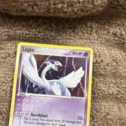 Pokemon TCG Lugia Trading Card Holo, 29/115 LP SWIRL - Image 2