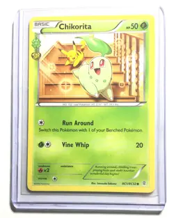 CHIKORITA - RC1/RC32 - XY GENERATIONS - Common - Pokemon Card - NM - Image 1