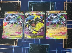 Mega Sharpedo ex 113/094 Charizard X Ex 013/09 Phantasmal Flames 3 Card Lot NM - Image 1
