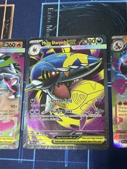 Mega Sharpedo ex 113/094 Charizard X Ex 013/09 Phantasmal Flames 3 Card Lot NM - Image 2