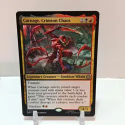 Magic The Gathering Carnage, Crimson Chaos #125 NM Marvel's Spider-Man - Image 1