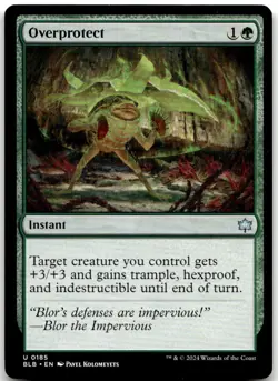 MTG Overprotect U Bloomburrow 185 LP - Image 1