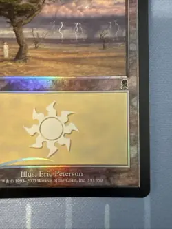 Plains MTG Magic The Gathering Odyssey (ODY) FOIL - Image 4