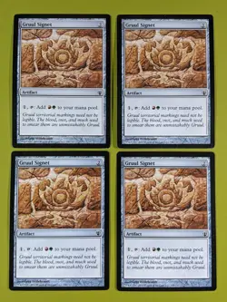 Gruul Signet x4 Archenemy 4x Playset Magic the Gathering MTG - Image 1