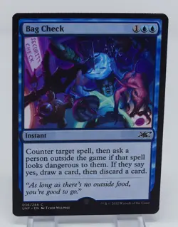Magic the Gathering Unfinity #036 Bag Check CRIMP ERROR - Image 3