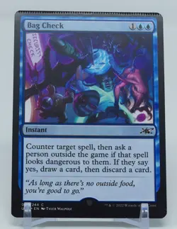 Magic the Gathering Unfinity #036 Bag Check CRIMP ERROR - Image 5