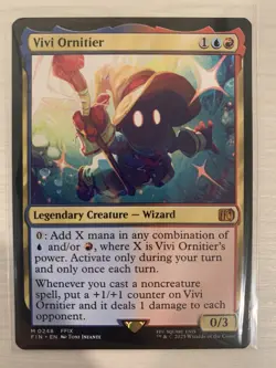 MTG: Final Fantasy, Mythic, Vivi Ornitier, Pack Fresh MINT! - Image 1
