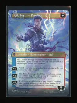 MTG Modern Horizons 3 RAL, MONSOON MAGE / LAYLINE PRODIGY Textured FOIL MH3 - Image 2