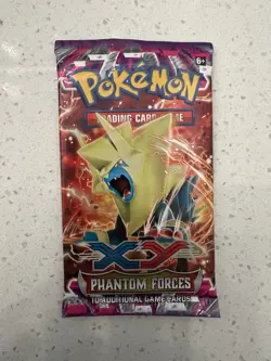 Pokemon TCG XY Phantom Forces Booster Pack Mega Manectric Art Factory Sealed - Image 1