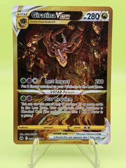 Pokemon Cards Giratina VSTAR GG69/GG70 Crown Zenith Galarian Gallery NM - Image 1
