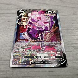 Pokemon Genesect V 255/264 Fusion Strike Alt Art Holo Card (NM) - Image 2