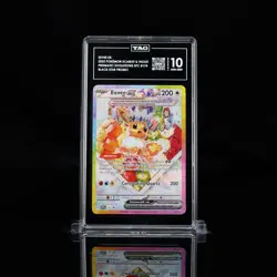 Eevee ex Black Star Promo #174 TAG 10 GEM MINT Pokemon Prismatic Evolutions - Image 1