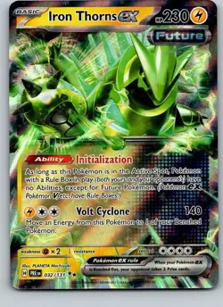 Iron Thorns ex 32/131 Prismatic Evolutions Double Rare Pokemon NM - Image 1