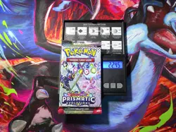 VERY HEAVY! GOD PACKUUU 22.45g Prismatic Evolutions Pokemon TCG Booster (SEALED) - Image 1
