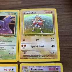 Lot of 6x Vintage Holo Rare Pokemon Cards (HP-LP) - Image 5