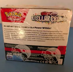 Pokemon TCG Scarlet & Violet Stellar Crown Booster Box Factory Sealed NEW - Image 4