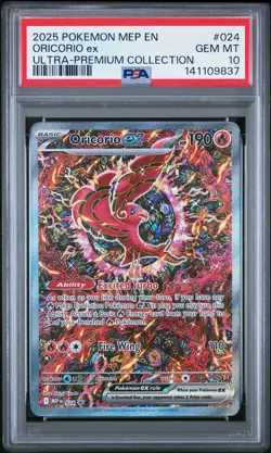Oricorio EX 024 Mega Charizard X Ultra-premium Collection Pokemon PSA 10 *837 - Image 1