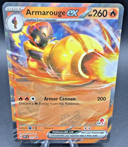POKEMON BATTLE ACADEMY BLACK STAR PROMO 105 ARMAROUGE EX - Image 1