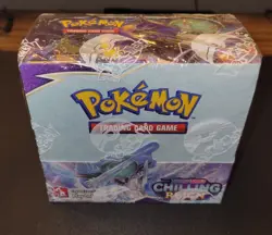 Pokemon Chilling Reign Factory Sealed Booster Box - Image 1