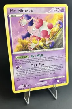 Mr. Mime 30/123 Mysterious Treasures RARE POKEMON TCG [MP] - Image 3
