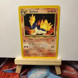 Pokemon - QUILAVA 46/111 Neo Genesis NM - Image 1