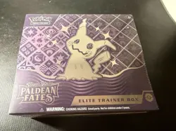 Pokemon TCG Scarlet & Violet Paldean Fates Elite Trainer Box Factory Sealed 820650856181 - Image 1