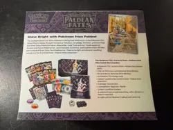 Pokemon TCG Scarlet & Violet Paldean Fates Elite Trainer Box Factory Sealed 820650856181 - Image 3