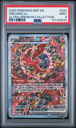 Oricorio EX 024 Mega Charizard X Ultra-premium Collection Pokemon PSA 9 *835 - Image 1