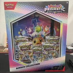 Pokemon TCG SV8.5 Prismatic Evolutions Binder Collection Box Factory Sealed - Image 1