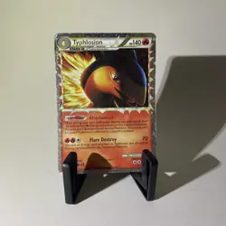 Typhlosion (Prime) 110/123 Ultra Rare HeartGold SoulSilver Pokemon Card HP - Image 3